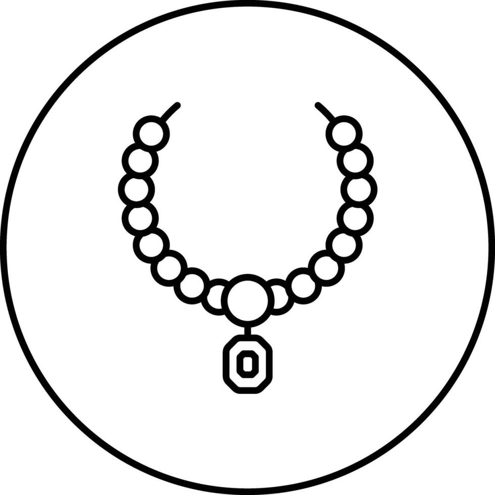 Necklace Vector Icon