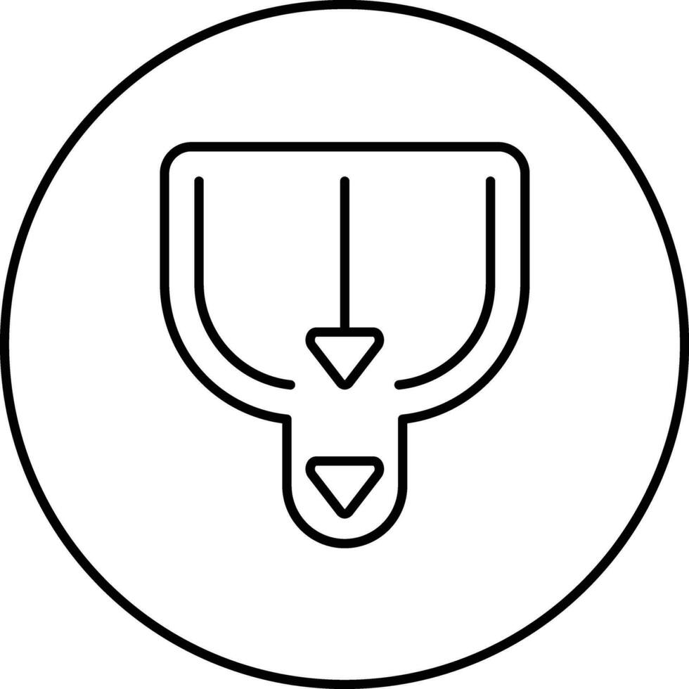 Bottleneck Vector Icon
