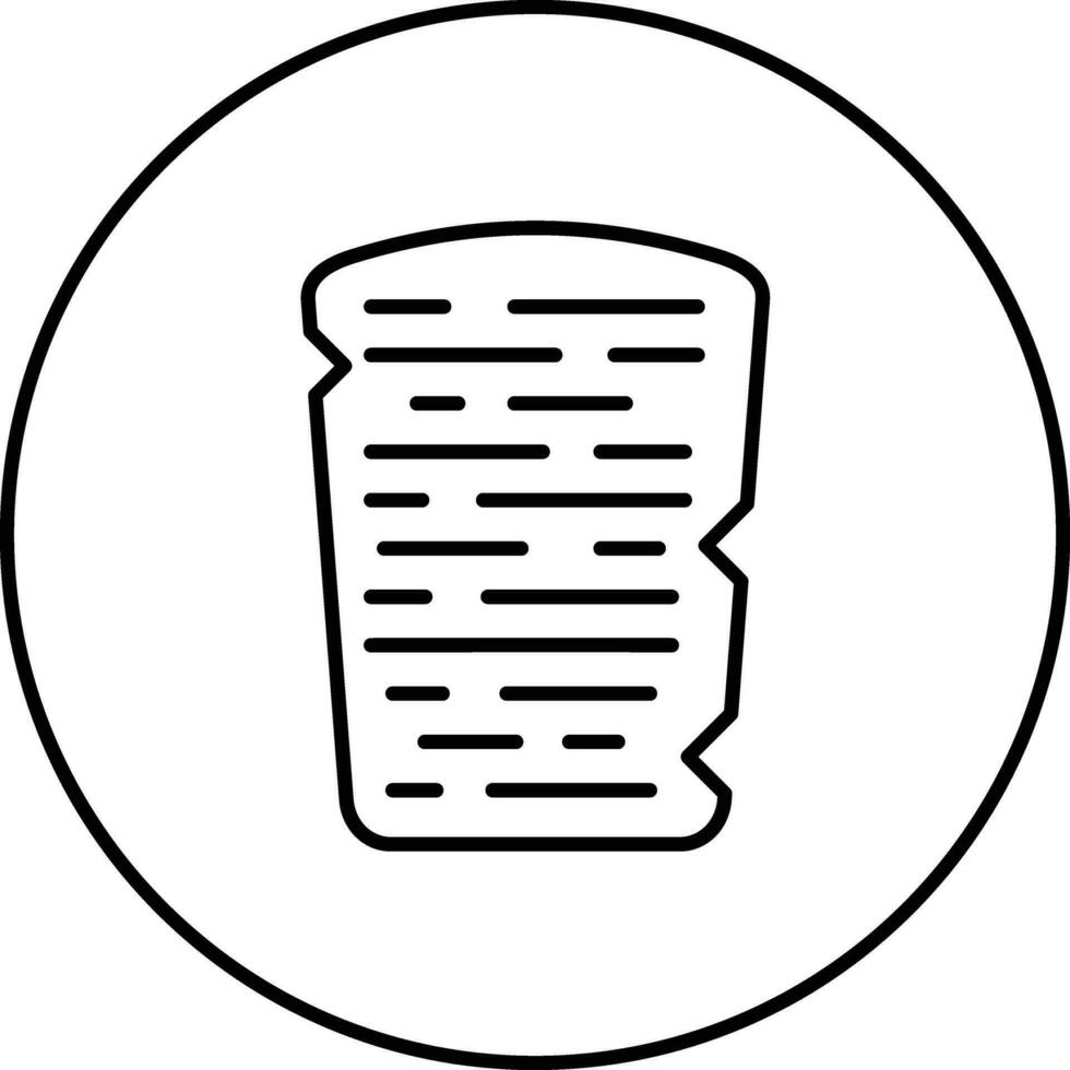 Stone Tablet Vector Icon