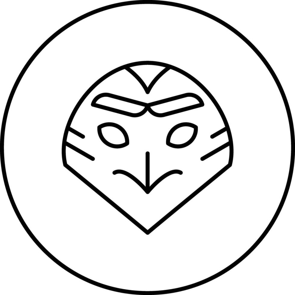 Snowy Owl Vector Icon