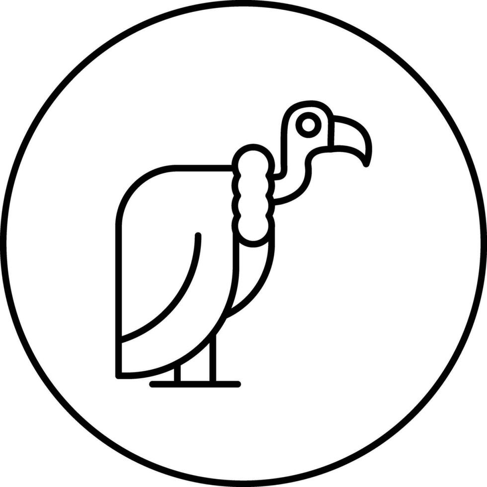 Vulture Vector Icon