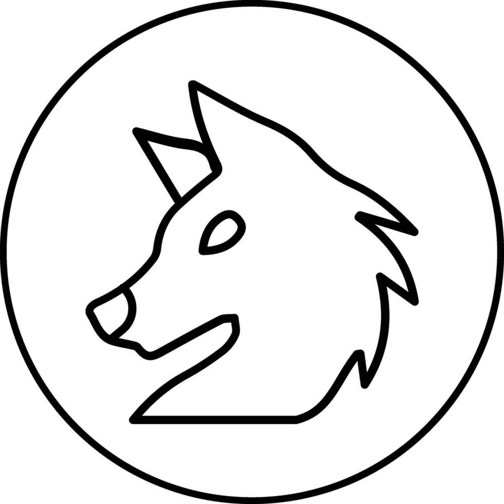 Wolf Vector Icon