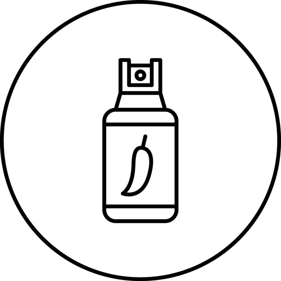 Pepper Spray Vector Icon