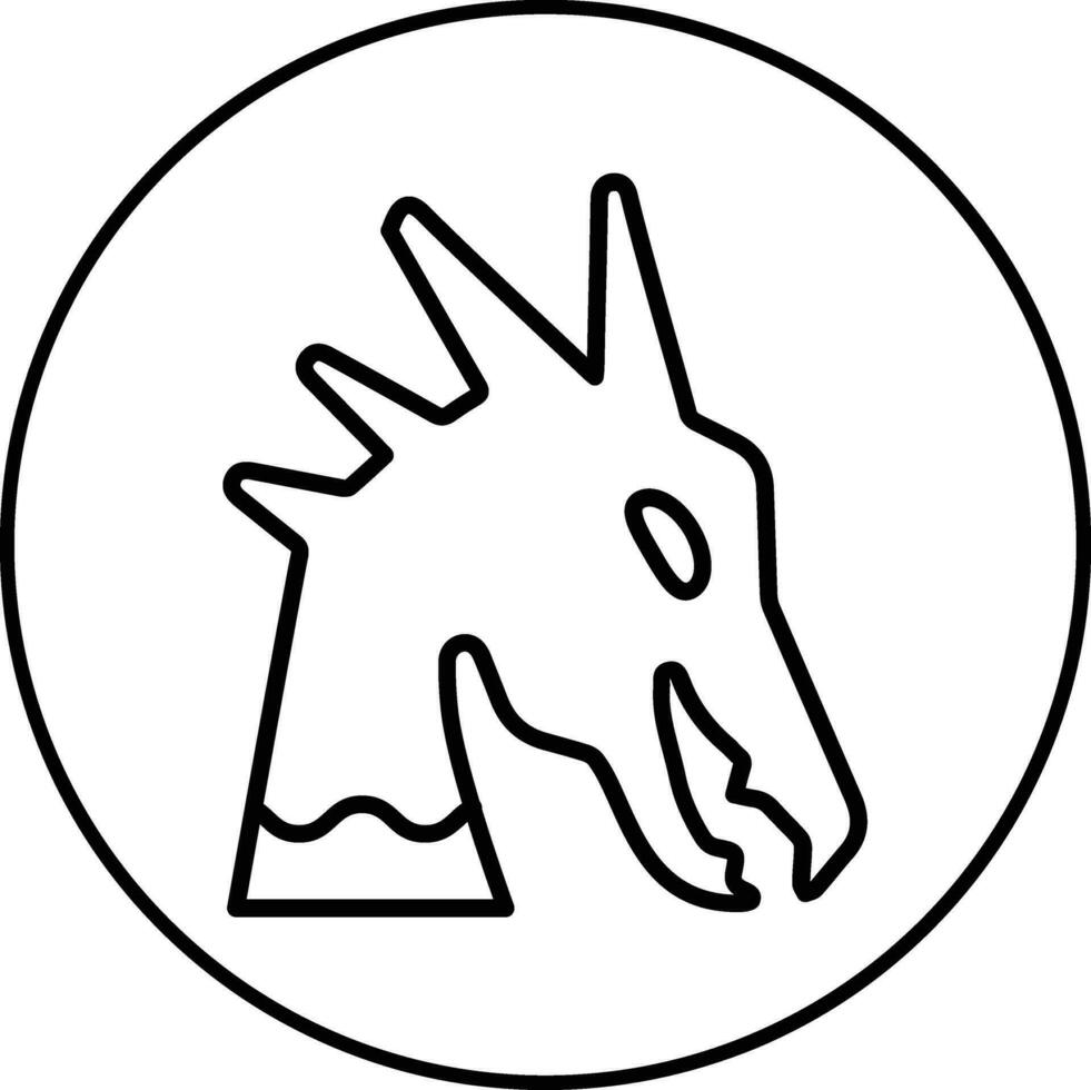 Ship Figurehead Vector Icon