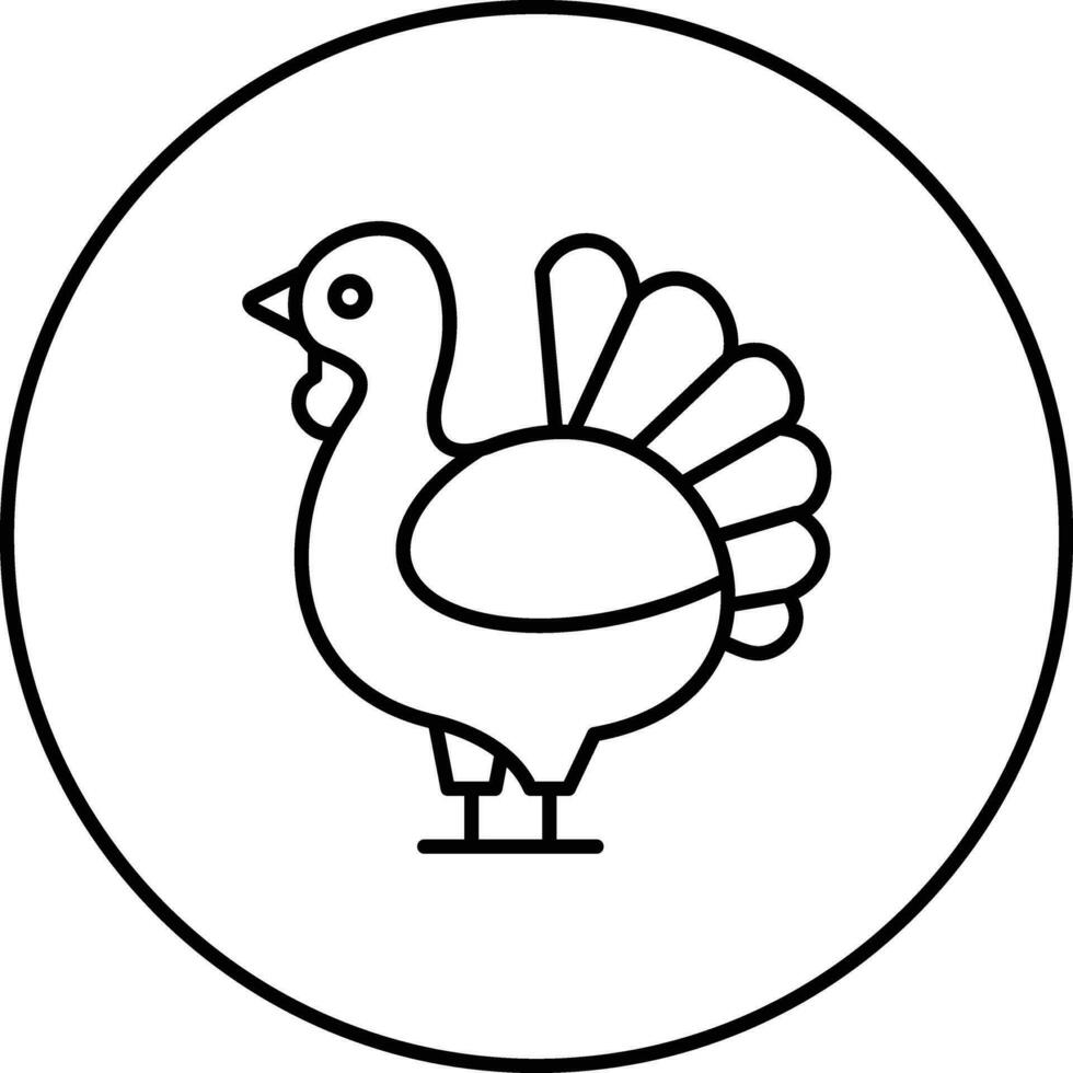 Turkey Vector Icon