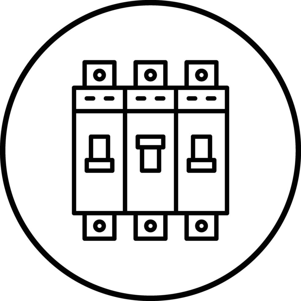 Circuit Breaker Vector Icon