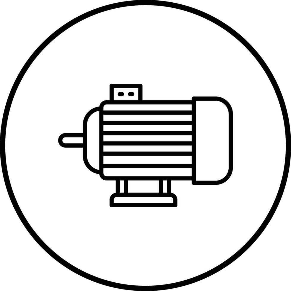 icono de vector de motor