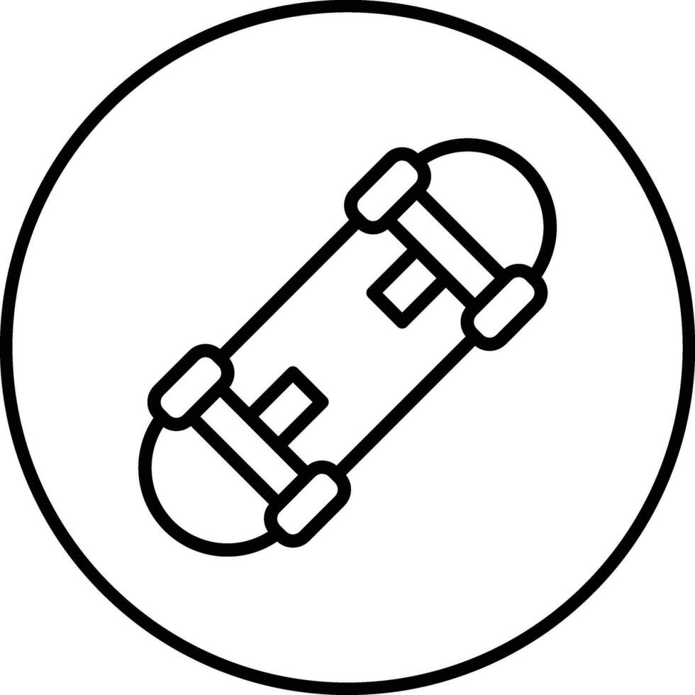 Skateboard Vector Icon