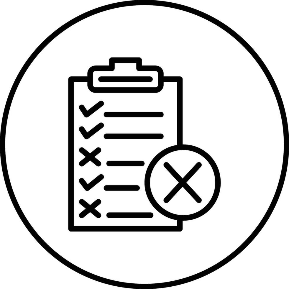 NonConformance Vector Icon