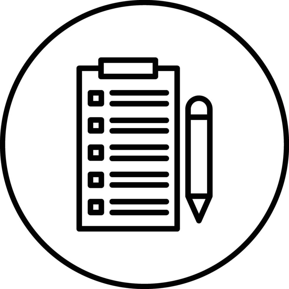 Test Data Vector Icon