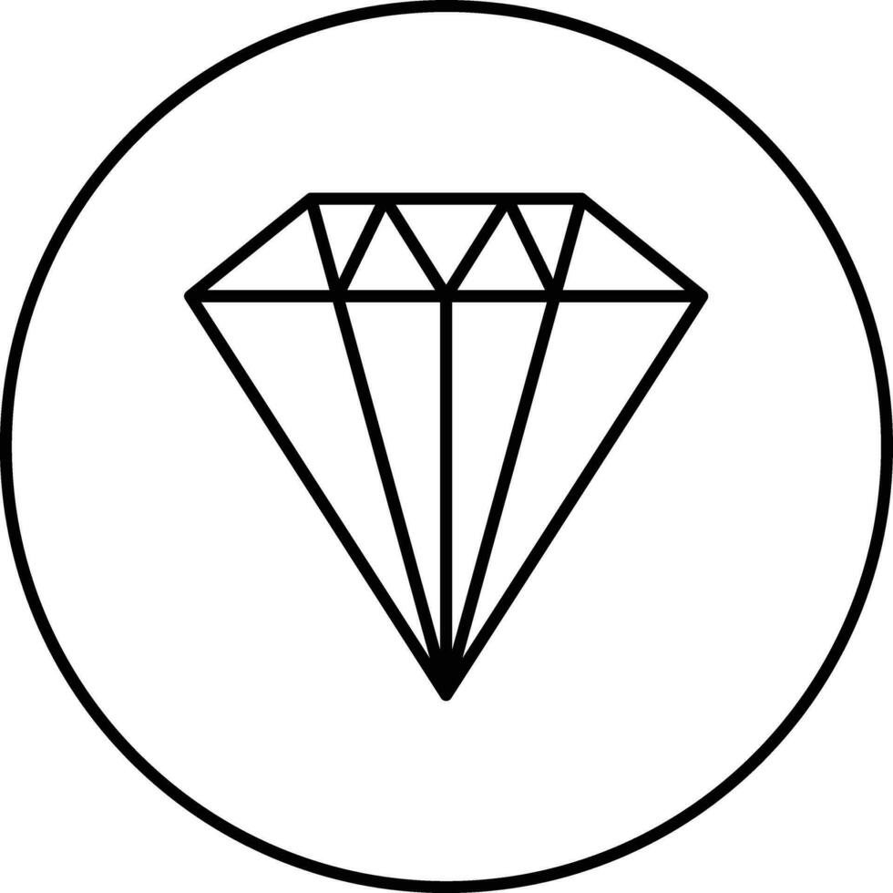 Diamond Vector Icon