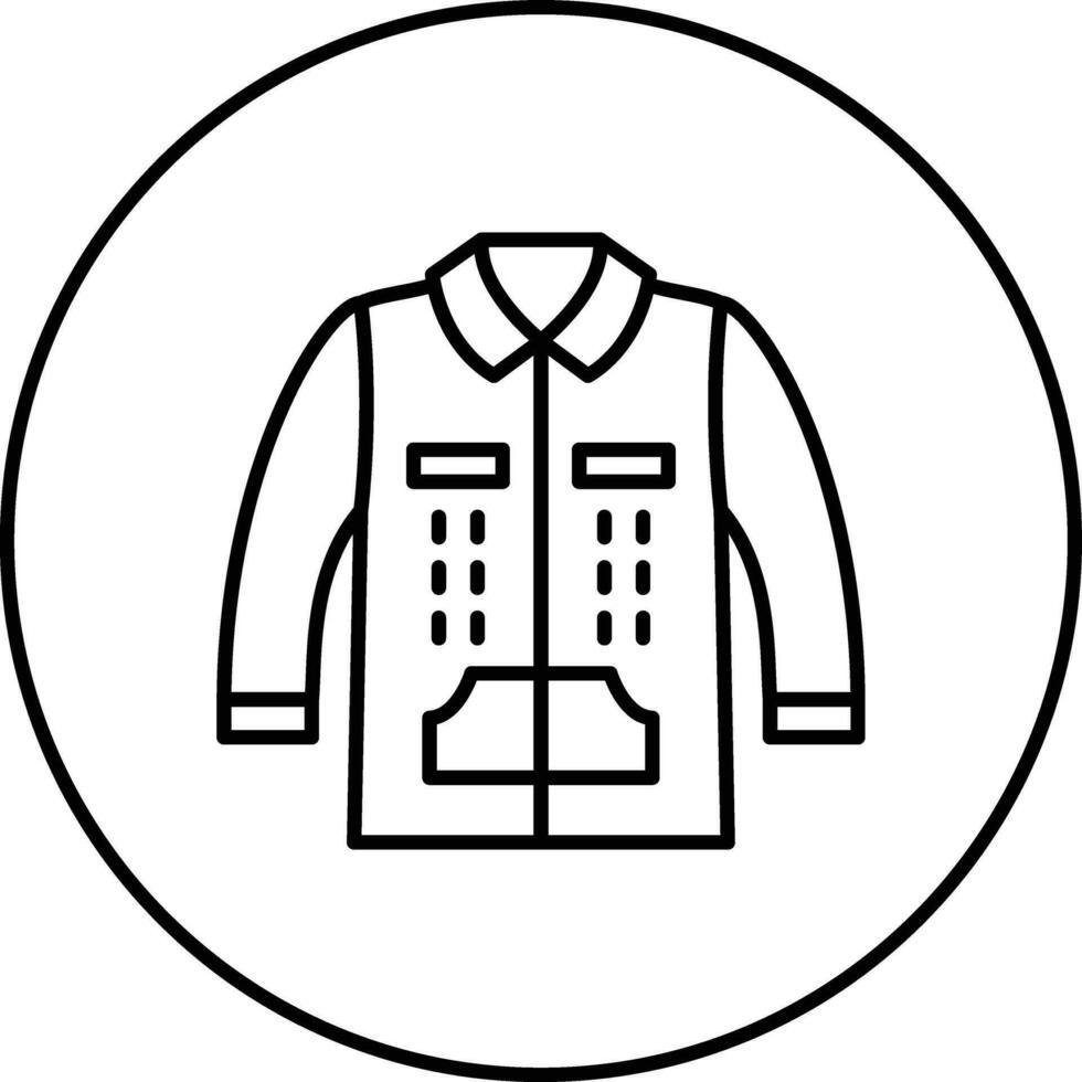Varsity Jacket Vector Icon
