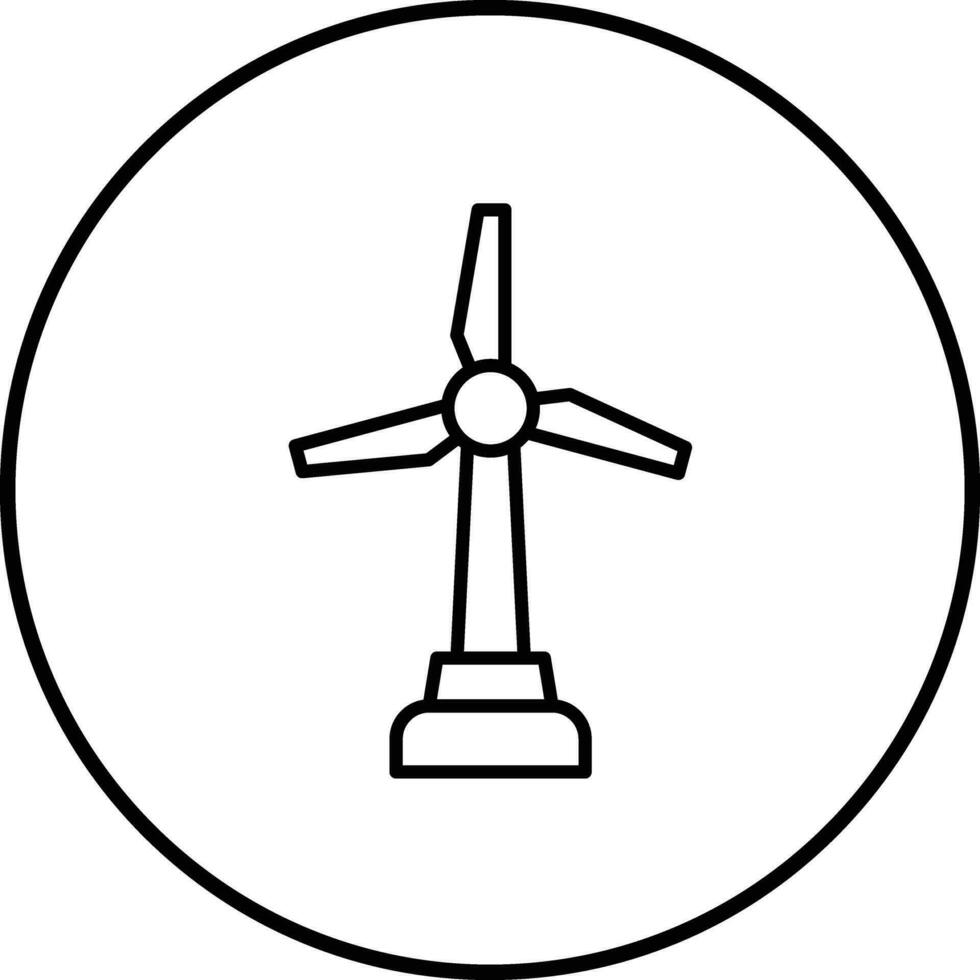 Wind Power Vector Icon