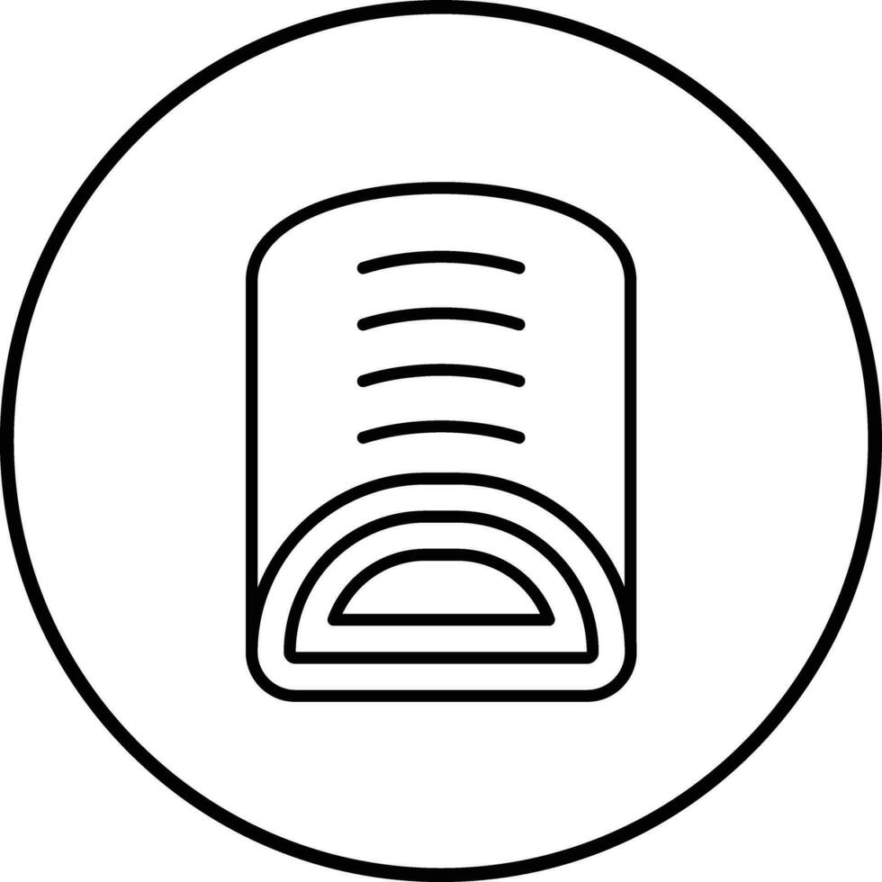 Swiss Roll Vector Icon