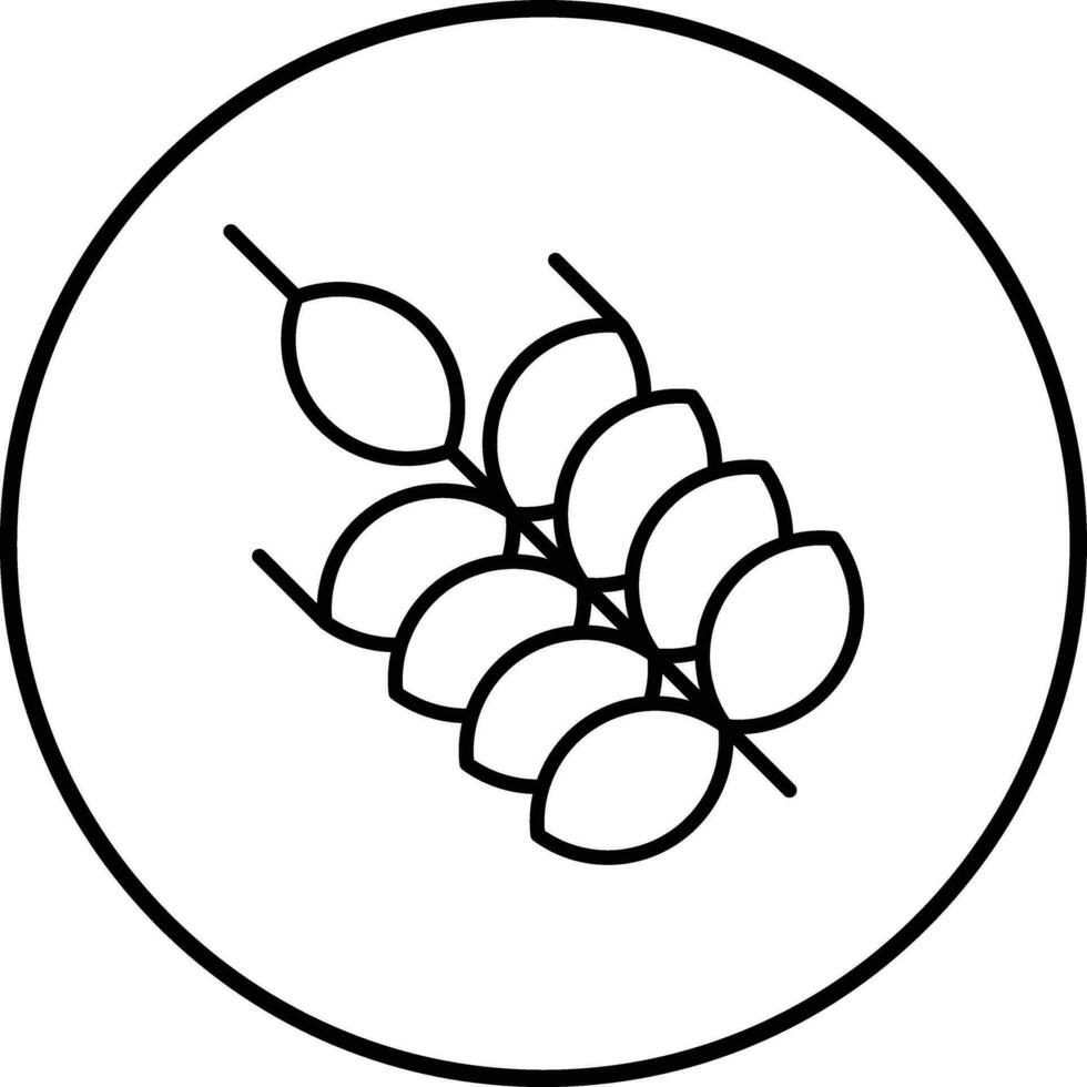 Wheat Vector Icon