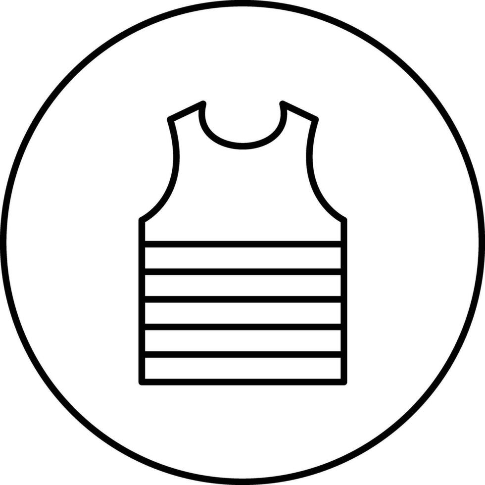 Tank Top Vector Icon