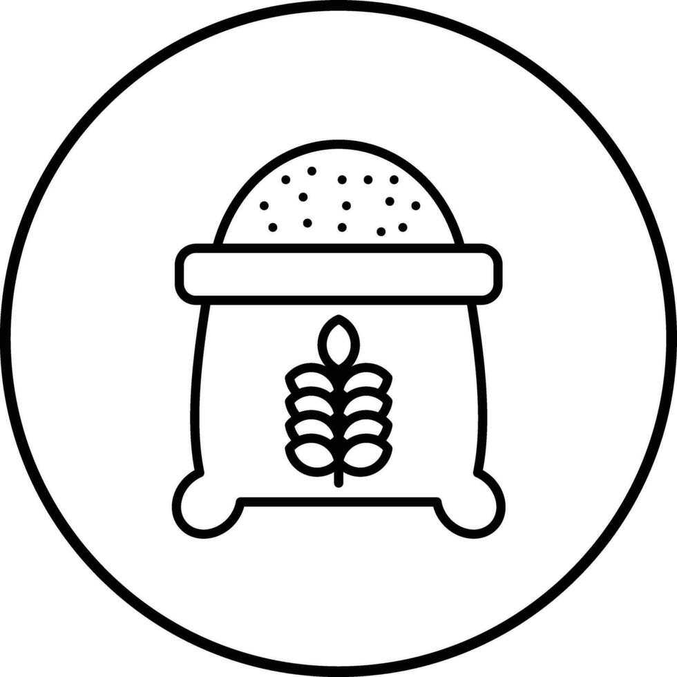 Flour Vector Icon