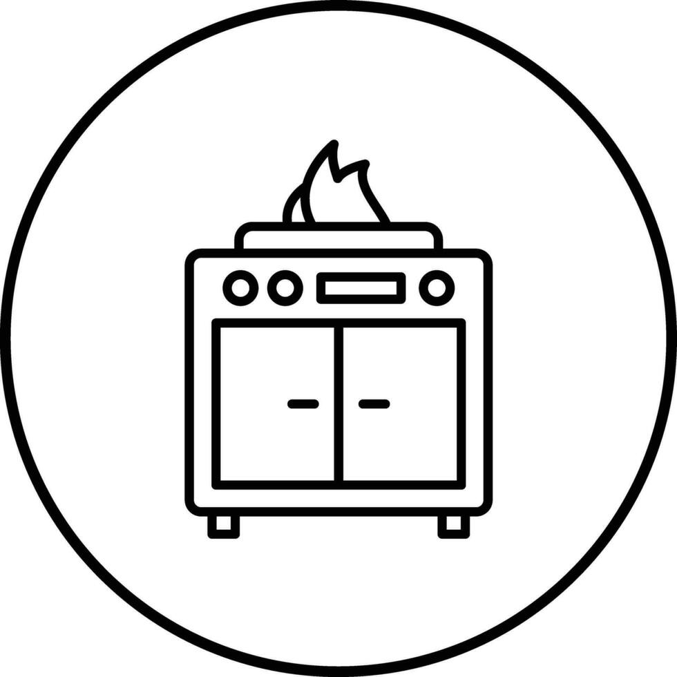 Cooking Range Vector Icon