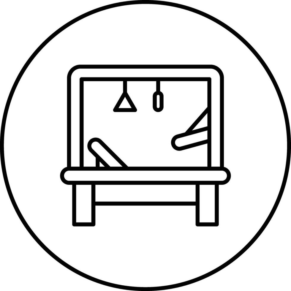 Pilates Tower Vector Icon