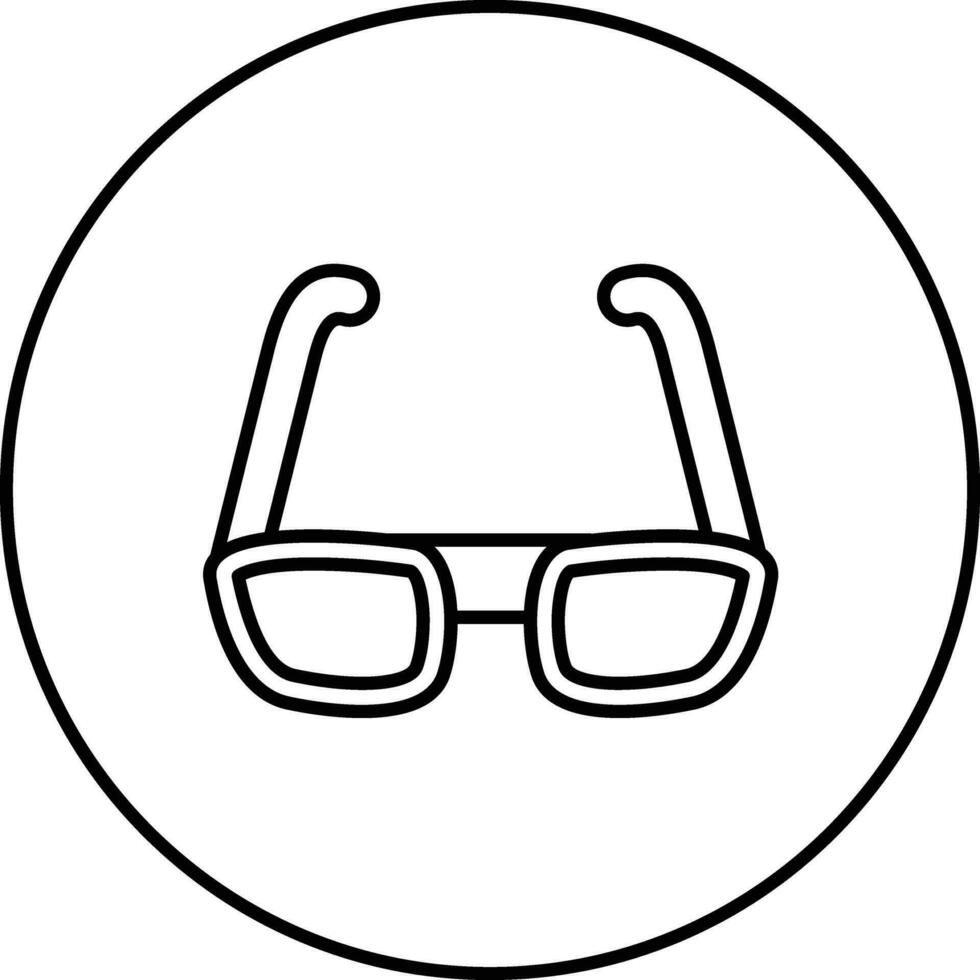 Eyeglasses Vector Icon