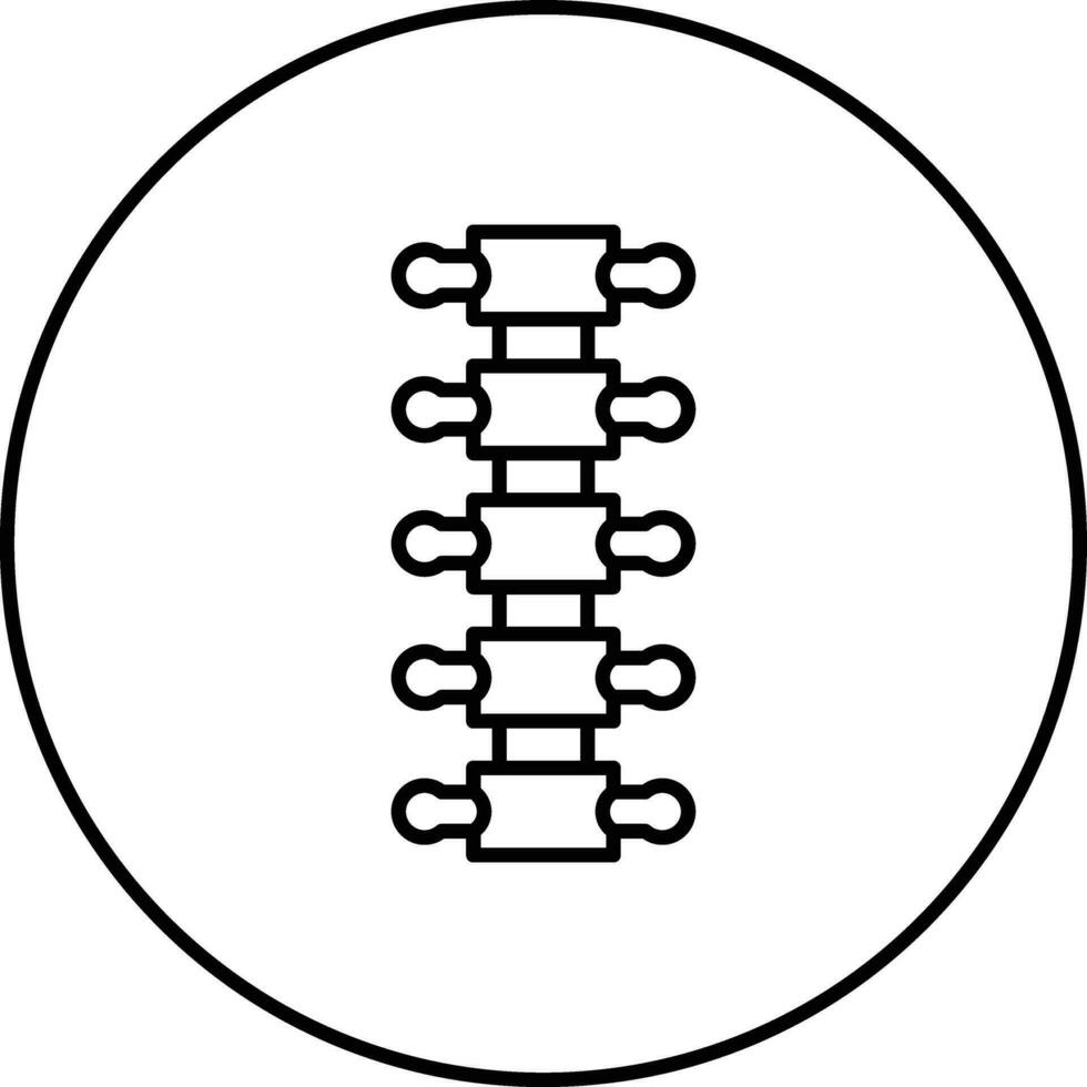 Dorsal Spine Vector Icon