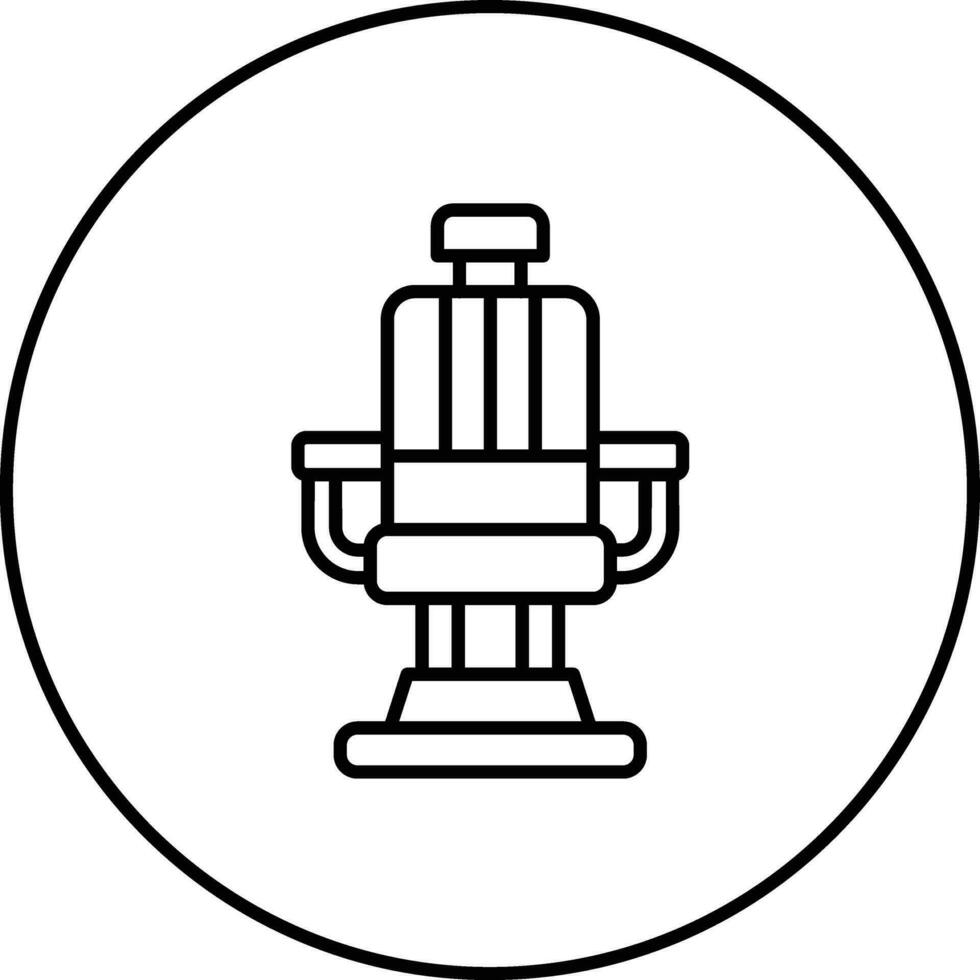 Barber Chair Vector Icon