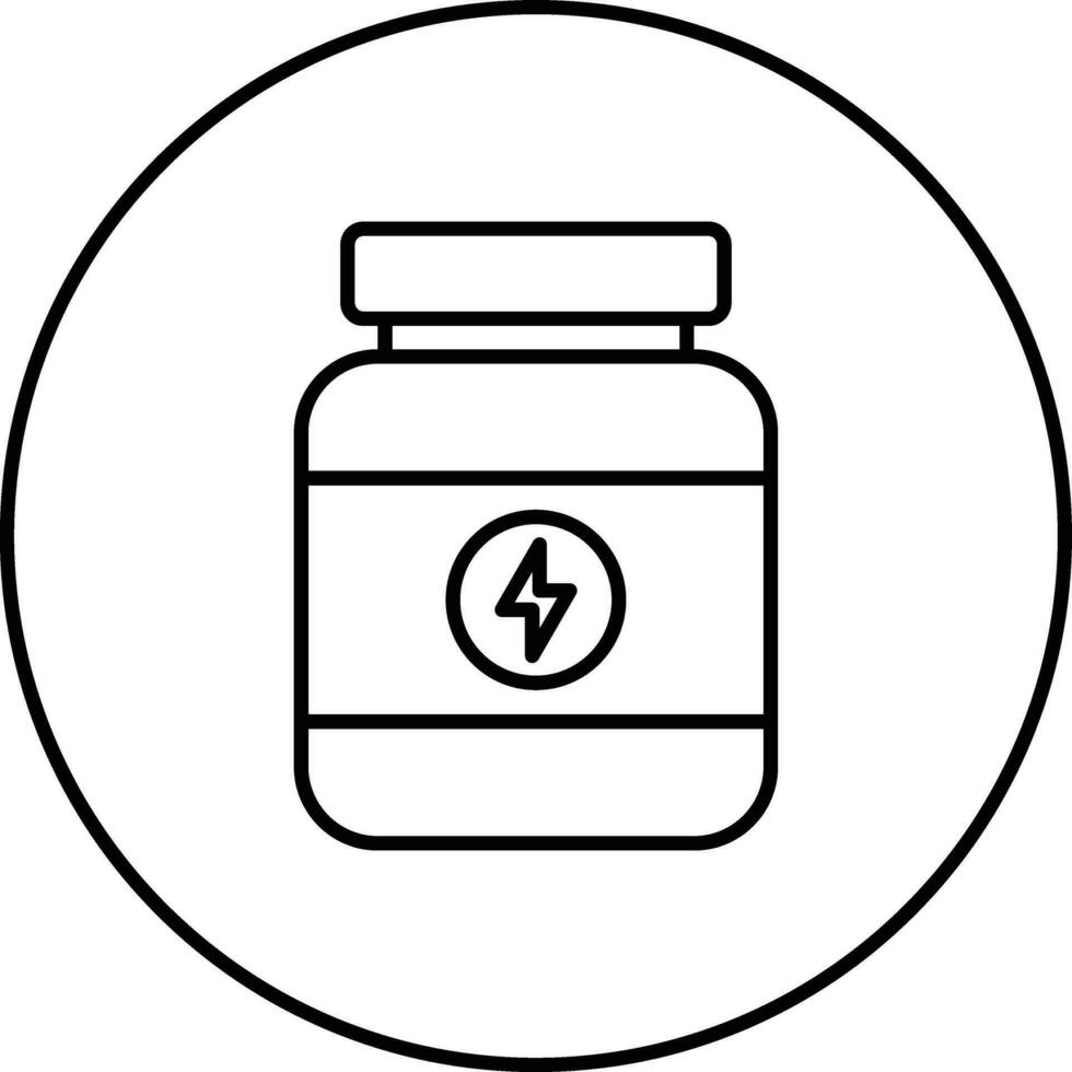 Protein Powder Vector Icon