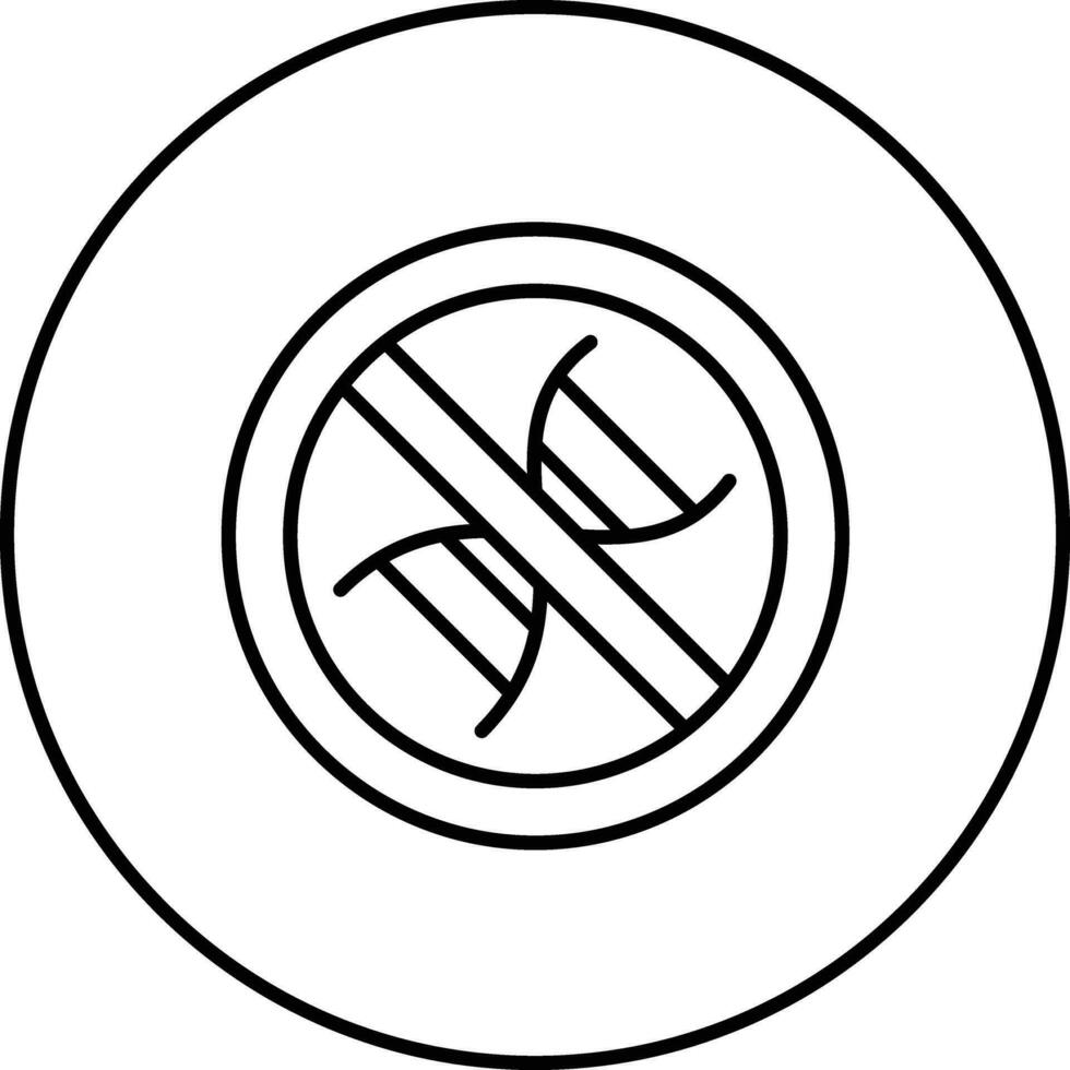No Gmo Vector Icon
