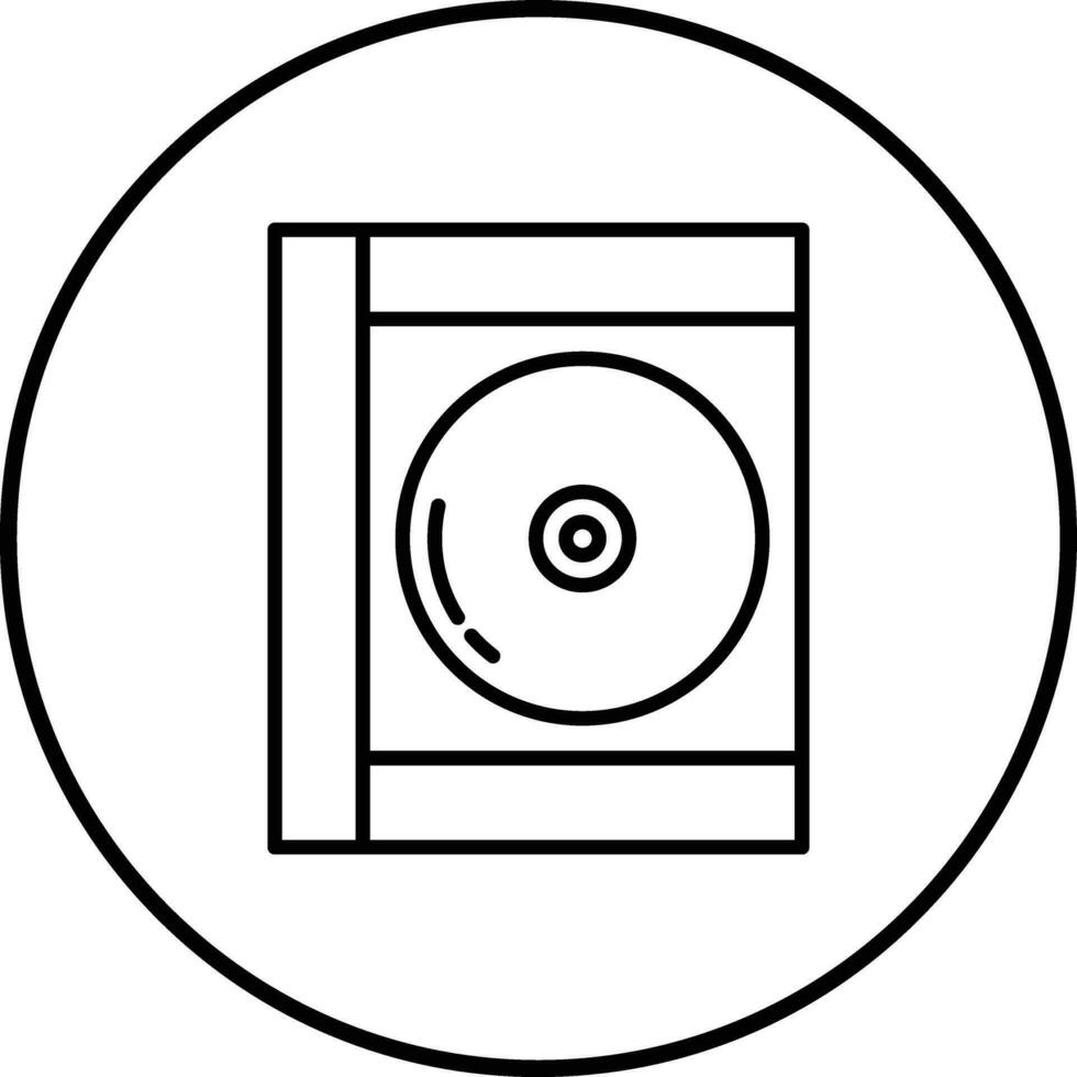 Compact Disk Vector Icon