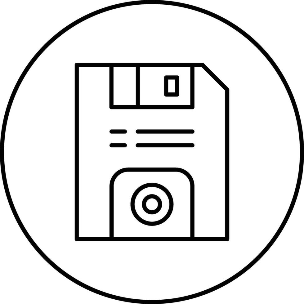 Floppy Disk Vector Icon