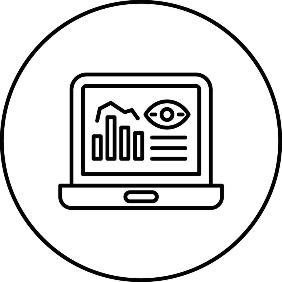 Monitoring Software Vector Icon