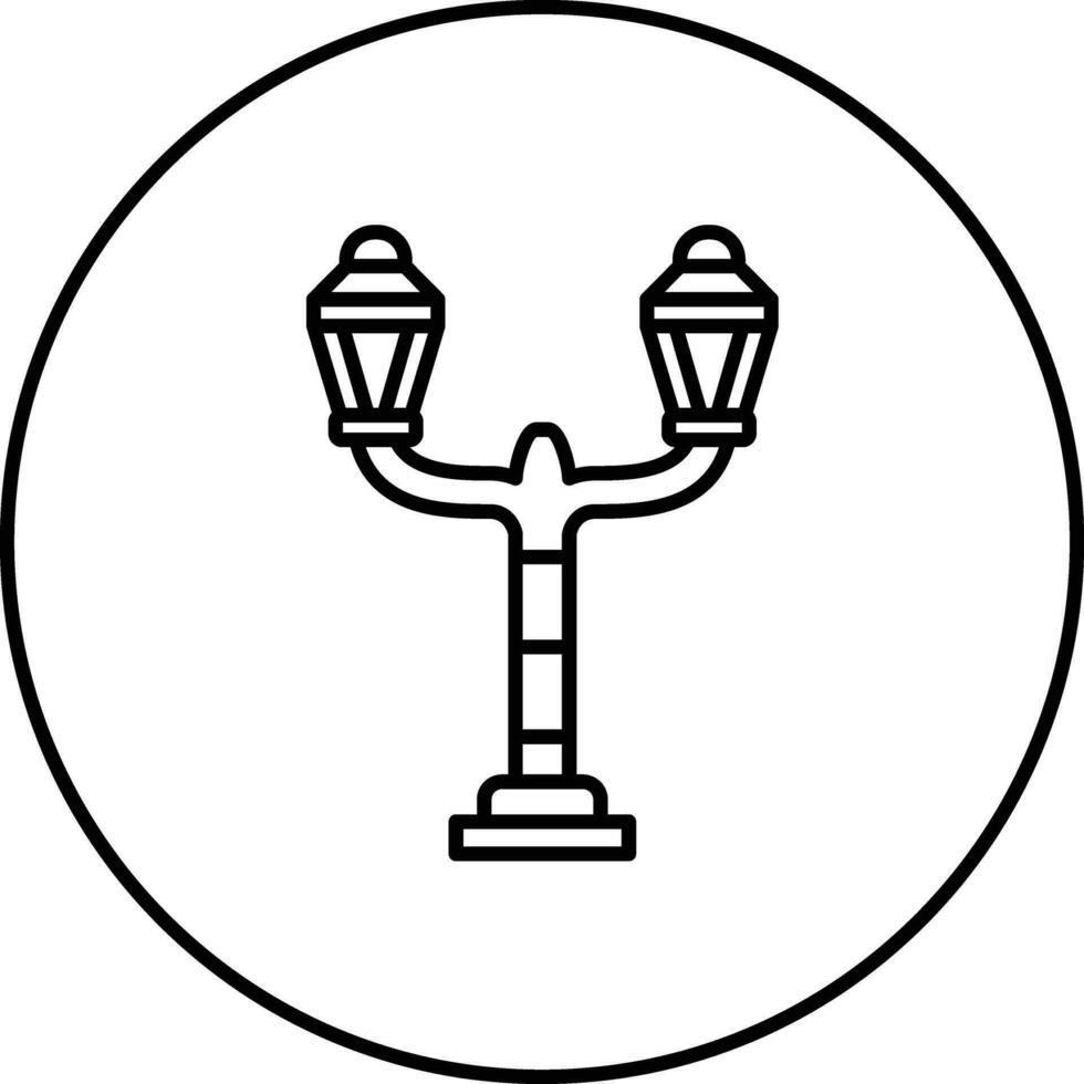 Street Lamp Vector Icon