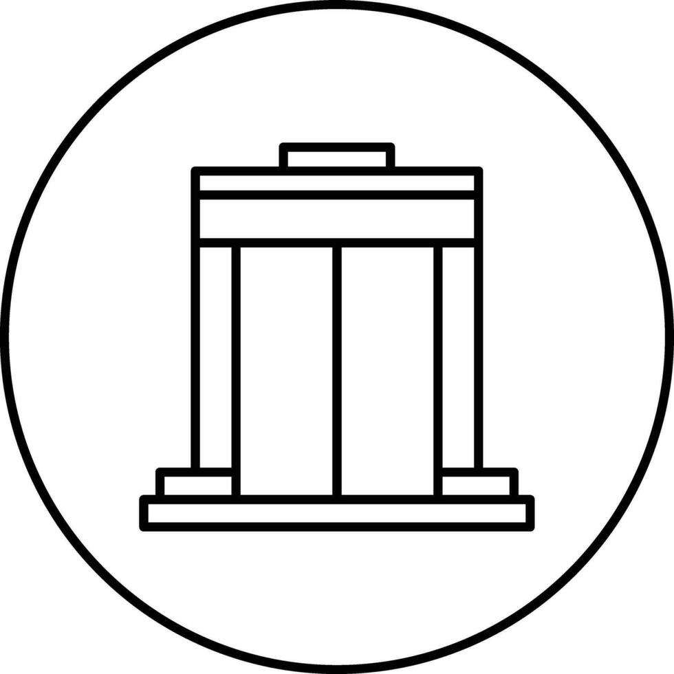 Boarding Gate Vector Icon