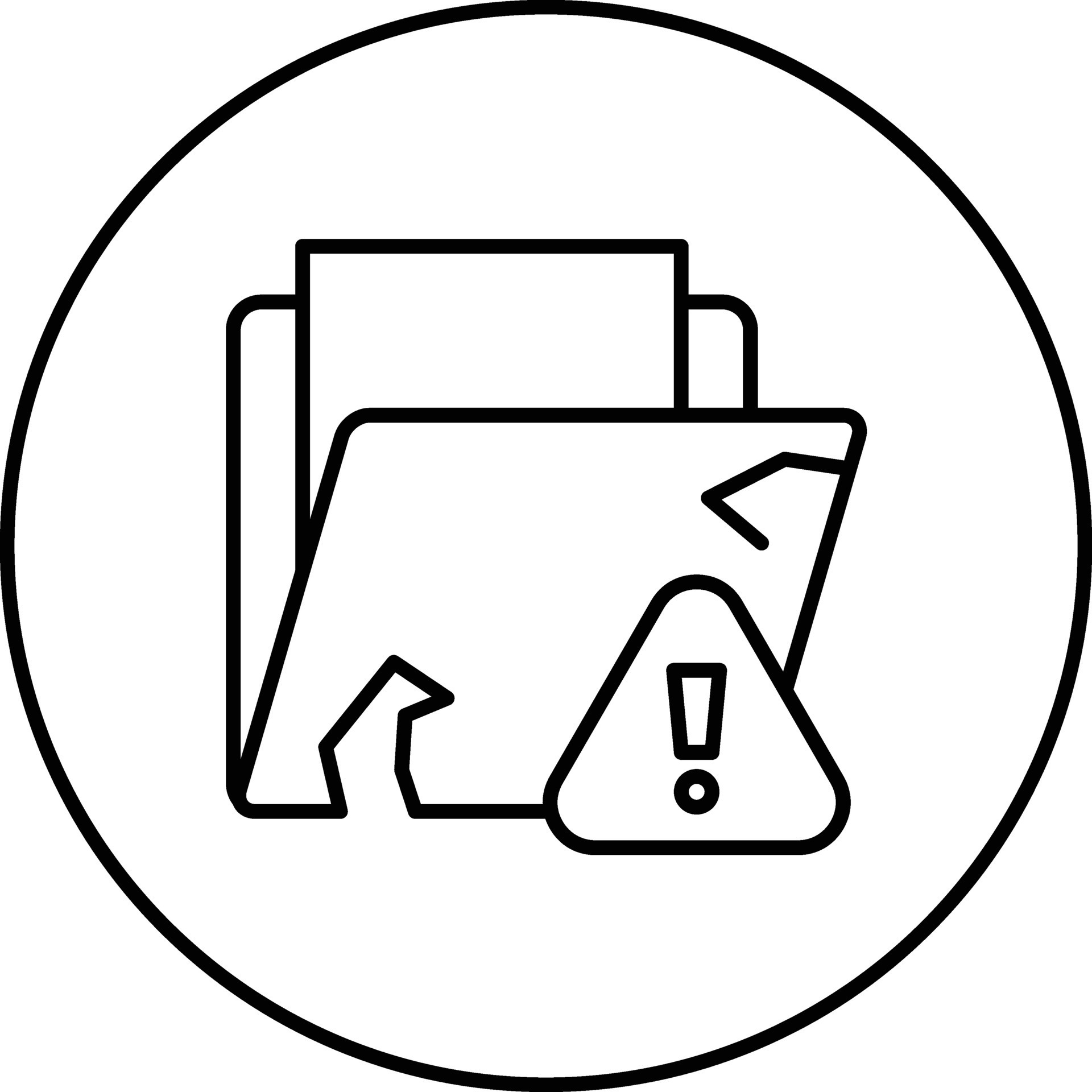 Data Loss Vector Icon 32218699 Vector Art at Vecteezy