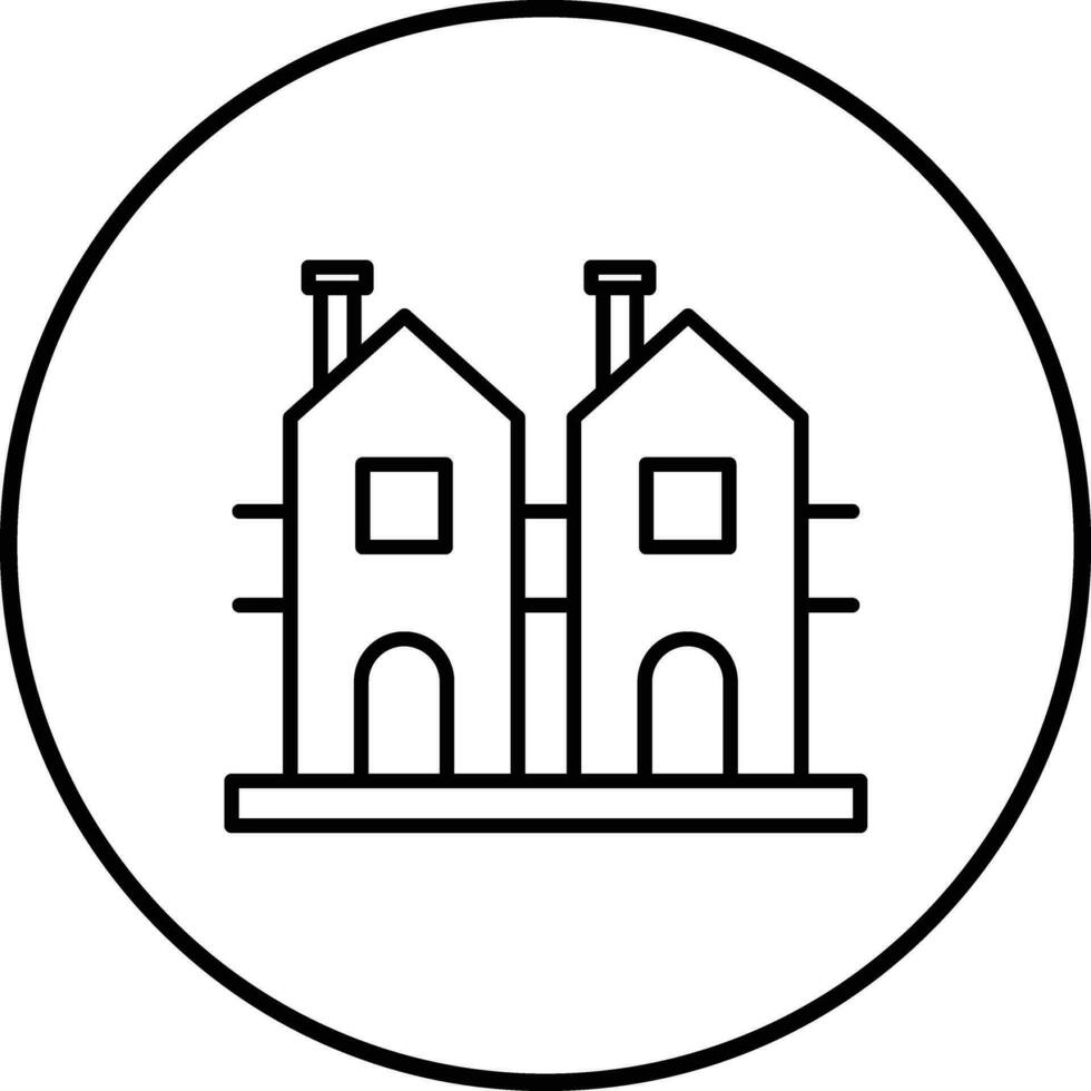 Dutch House Vector Icon
