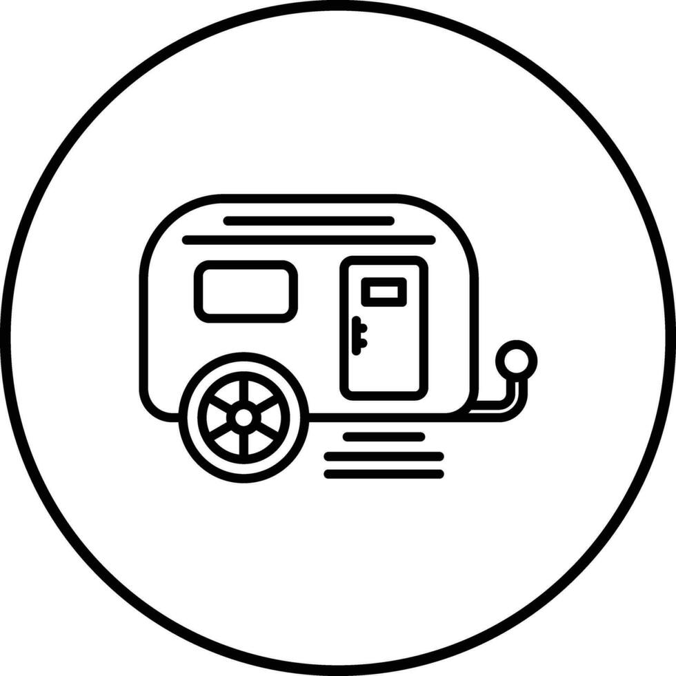 Caravan Vector Icon