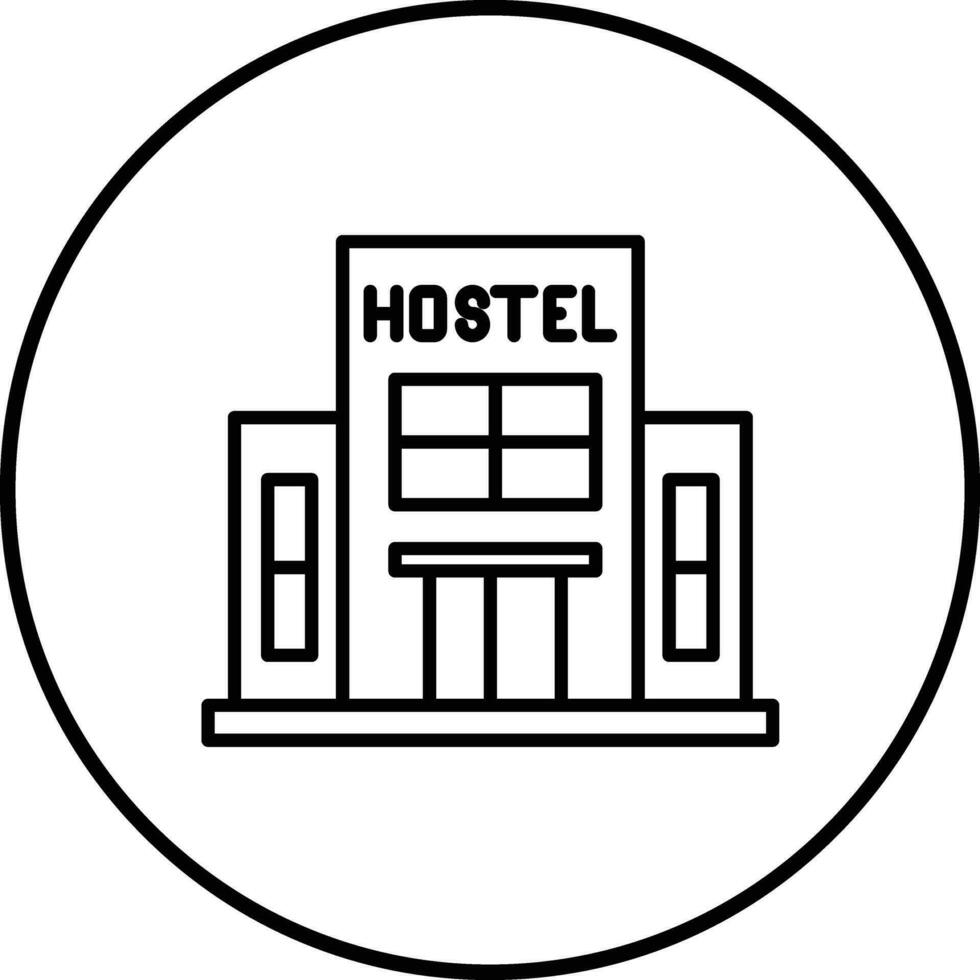 Hostel Vector Icon