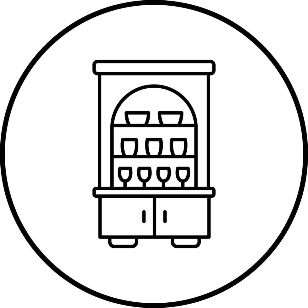 Cupboard Vector Icon