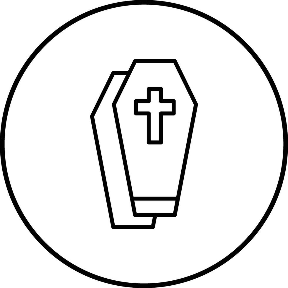 Coffin Vector Icon