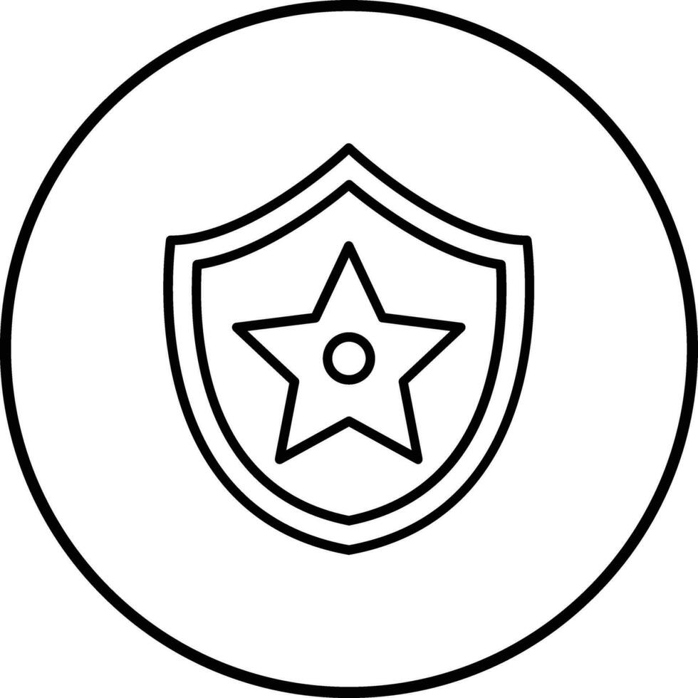 Sheriff Vector Icon