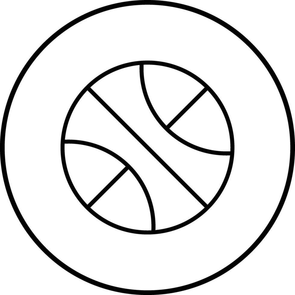 icono de vector de baloncesto