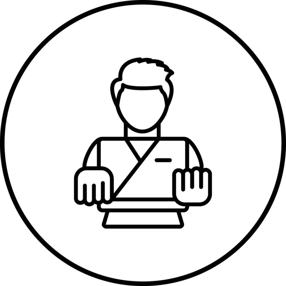 Martial Arts Vector Icon