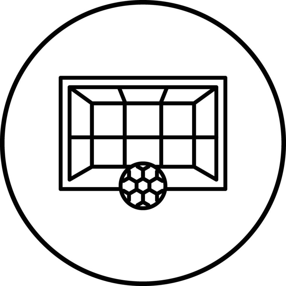 Football Goal Vector Icon