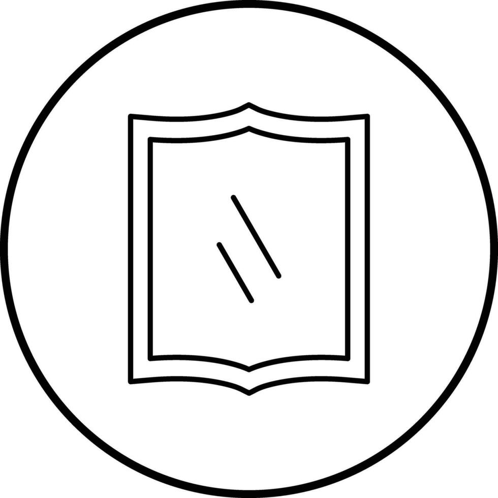 Mirror Vector Icon