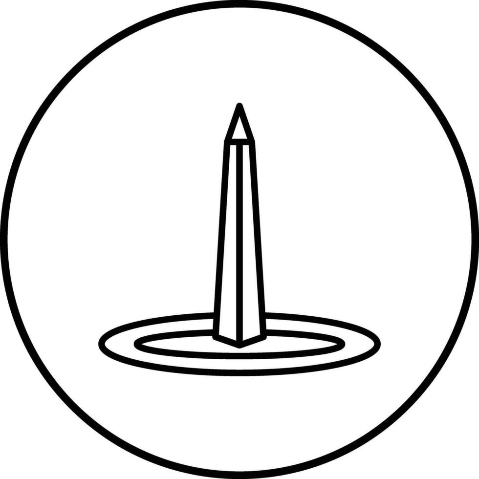 Obelisk Of Buenos Aires Vector Icon