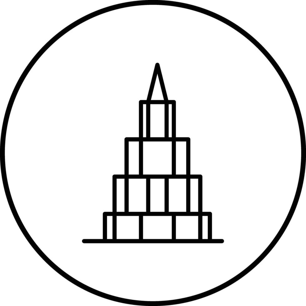 Burj Khalifa Vector Icon