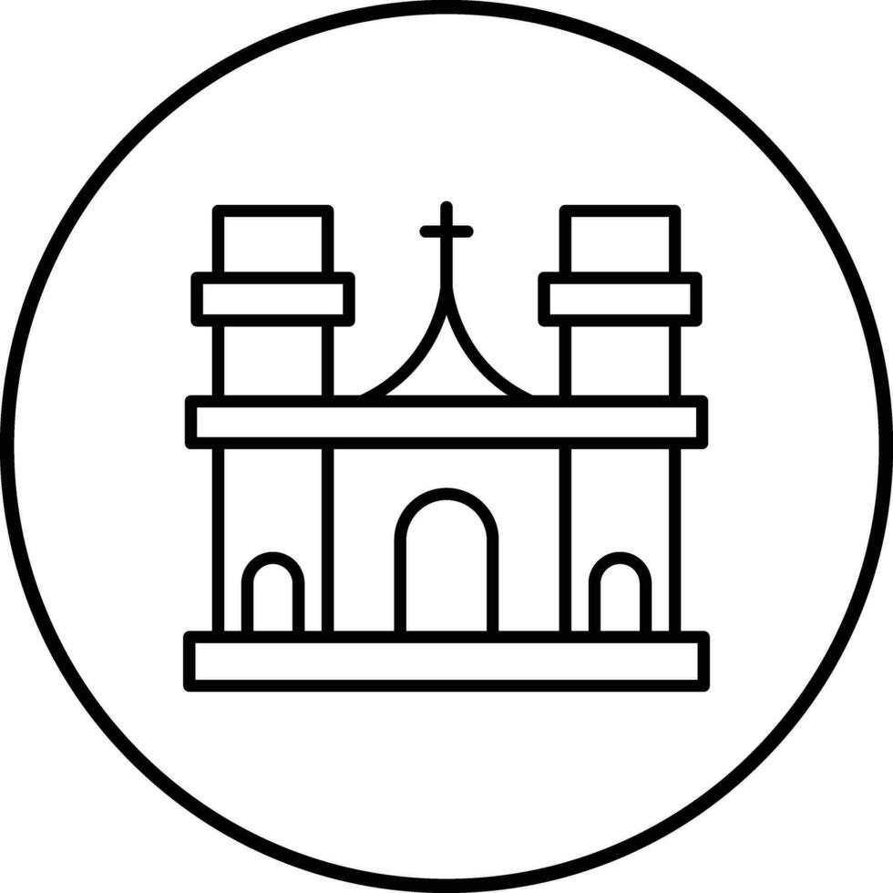 Notre Dame Vector Icon