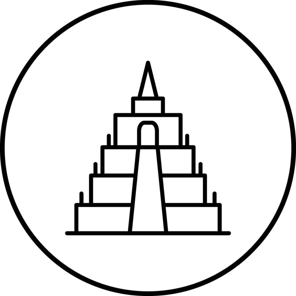 Borobudur Vector Icon