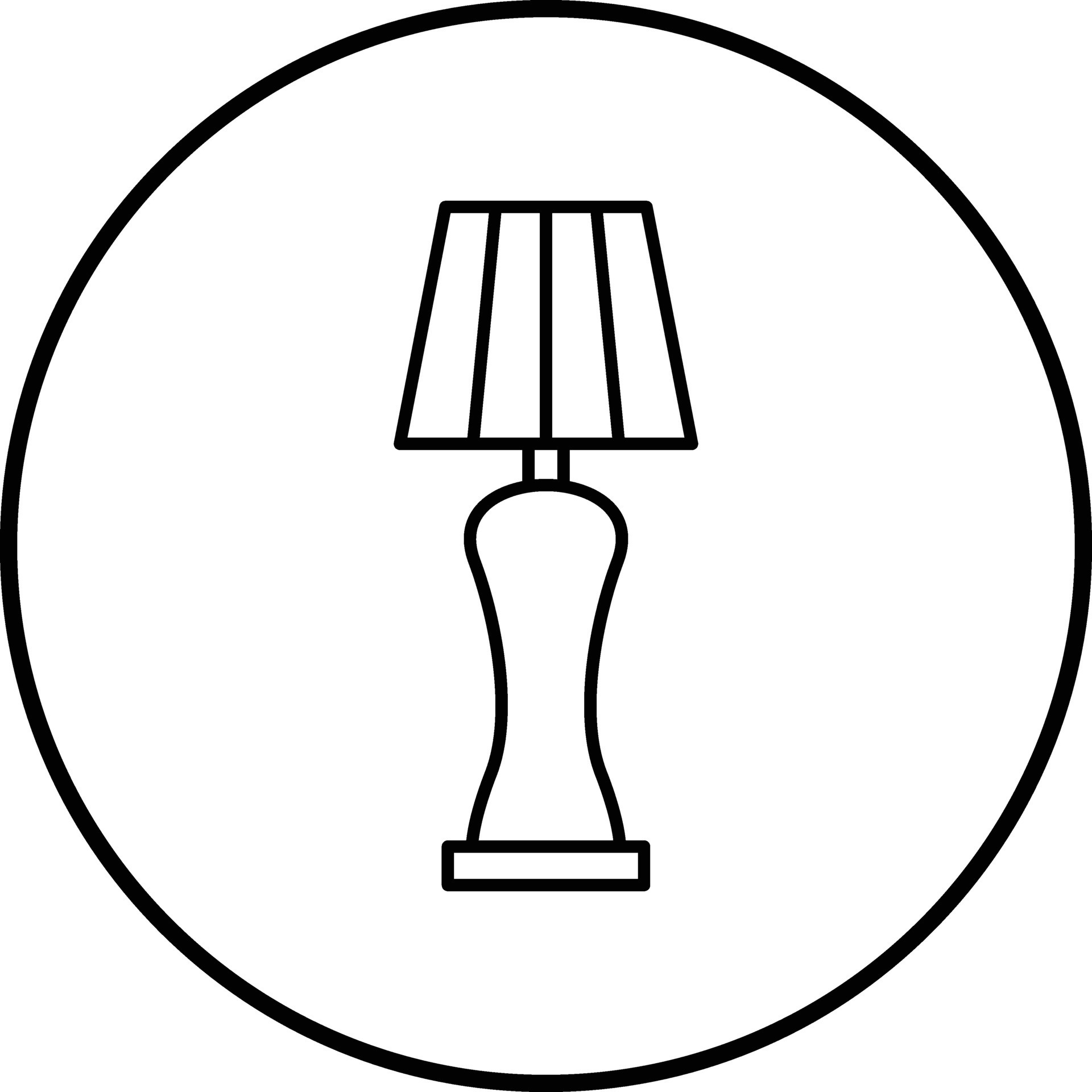 Floor Lamp Vector Icon 32219441 Vector Art at Vecteezy