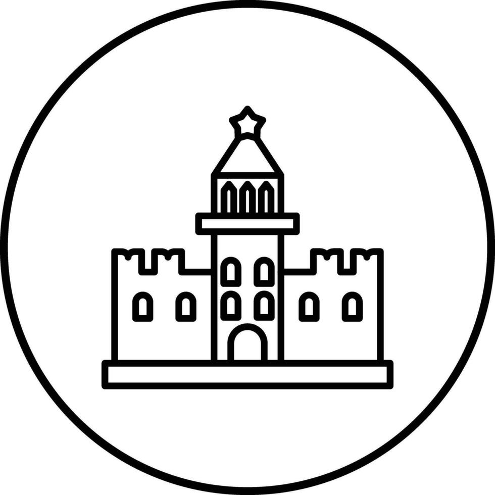 Kremlin Vector Icon